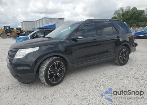 2014 Ford Explorer Sport from USA, damaged, VIN 1FM5K8GT0EGA15073